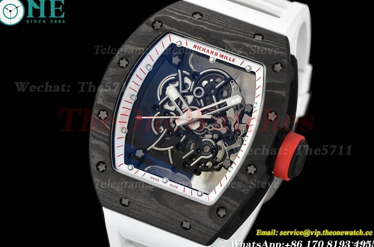 Dial APS Clone RM055 RU Skeleton NTPT Red Crown RMUL2 Super 0524